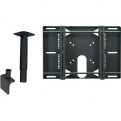 Viewz VZ-CMK03 Ceiling Mount for Flat Panel Display, Projector - Black - 26" to 40" Screen Support - 160 lb Load Capacity - TAA Compliance VZ-CMK03