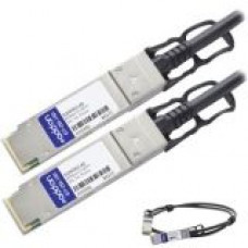 AddOn Intel XLDACBL1 Compatible TAA Compliant 40GBase-CU QSFP+ to QSFP+ Direct Attach Cable (Passive Twinax, 1m) - 100% compatible and guaranteed to work - TAA Compliance XLDACBL1-AO