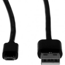 Rocstor USB to Micro-USB Cable - 6 ft USB Data Transfer Cable for Smartphone, Tablet - First End: 1 x Type A Male USB - Second End: 1 x Type B Male Micro USB - 480 Mbit/s - Shielding - Nickel Plated Connector - Black - 1 Pack Y10C110