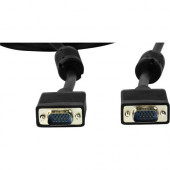 Rocstor Premium High-Resolution SVGA - VGA Monitor cable - HD-15 (M) - HD-15 (M) - 3m - For Monitor, Projector, TV - Extension Cable - 6ft - 1 x HD-15 Male Video - 1 x HD-15 Male Video CABLE HD15 - 10 ft - Black - 10 ft VGA Video Cable for Video Device, M