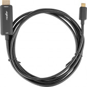 Rocstor Premium USB-C to HDMI Cable 4K/60Hz - 6 ft HDMI/USB-C A/V Cable for Audio/Video Device, Desktop Computer, Notebook, Netbook, Chromebook, Monitor, Projector, HDTV, Computer, Workstation, MacBook, ... - First End: 1 x 24-pin Type C Male USB - Second