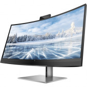 HP Z34c G3 34" WQHD Curved Screen LED LCD Monitor - 21:9 - Silver, Black - 34" Class - In-plane Switching (IPS) Technology - 3440 x 1440 - 1.07 Billion Colors - 350 Nit - 6 ms - 60 Hz Refresh Rate - HDMI - DisplayPort - USB Hub, KVM Switch 30A19