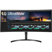 LG Ultrawide 38WN75C-B 38" UW-QHD Curved Screen LCD Monitor - 21:9 - 38" Class - In-plane Switching (IPS) Technology - 3840 x 1600 - 1.07 Billion Colors - 300 Nit - 5 ms - 60 Hz Refresh Rate - HDMI - DisplayPort 38WN75C-B.AUS