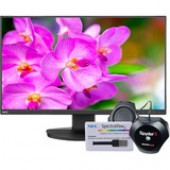 NEC Display MultiSync EA241F-BK-SV 23.8" WLED LCD Monitor - 16:9 - 5 ms - 1920 x 1080 - 16.7 Million Colors - 250 Nit - Typical - Full HD - Speakers - DVI - HDMI - VGA - DisplayPort - USB - 15 W - Black - ENERGY STAR 7.0, TCO Certified Displays 7.0, 