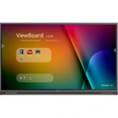 Viewsonic 86" ViewBoard 4K Ultra HD Interactive Flat Panel Display with integrated microphone and USB-C, 3840 x 2160 resolution. IFP8652-1C
