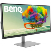 BenQ Designer 34" LED LCD Monitor - 21:9 - Dark Gray - In-plane Switching (IPS) Technology - 3440 x 1440 - 1.07 Million Colors - 350 Nit, 400 Nit - 5 ms GTG - 60 Hz Refresh Rate - 2 Speaker(s) - HDMI - DisplayPort - USB Type-C PD3420Q