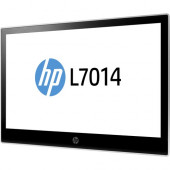 HP L7014 14" WXGA LED LCD Monitor - 16:9 - Black, Asteroid - 14" Class - 1366 x 768 - 14.4 Million colors - 200 Nit - 16 ms - DisplayPort T6N31A8#ABA
