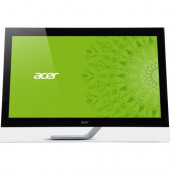 Acer T272HUL 27" LCD Touchscreen Monitor - 16:9 - 5 ms - 27" Class - 2560 x 1440 - WQHD - Adjustable Display Angle - 1.07 Billion Colors - 100,000,000:1 - 300 Nit - LED Backlight - Speakers - DVI - HDMI - USB - Black - MPR II - 3 Year - MPR II C