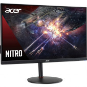 Acer Nitro XV270U 27" WQHD LED LCD Monitor - 16:9 - Black - 27" Class - In-plane Switching (IPS) Technology - 2560 x 1440 - 16.7 Million Colors - FreeSync (DisplayPort VRR) - 350 Nit - 1 ms - 75 Hz Refresh Rate - HDMI - DisplayPort UM.HX0AA.007