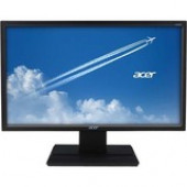 Acer V246HQL E 23.6" Full HD LCD Monitor - 16:9 - Black - Vertical Alignment (VA) - 1920 x 1080 - 16.7 Million Colors - 250 Nit - 5 ms - 60 Hz Refresh Rate - DVI - HDMI - VGA UM.UV6AA.E04