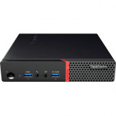 Lenovo ThinkCentre M715q 10VG000QUS Desktop Computer - AMD A-Series A12-9800E 3.10 GHz - 8 GB DDR4 SDRAM - 256 GB SSD - Windows 10 Pro 64-bit (English) - Tiny - Wireless LAN - Bluetooth - English (US) Keyboard 10VG000QUS
