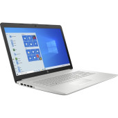 HP 17-by4000 17-by4003ca 17.3" Notebook - Full HD - 1920 x 1080 - Intel Core i5 11th Gen i5-1135G7 Quad-core (4 Core) - 8 GB Total RAM - 1 TB HDD - 256 GB SSD - Natural Silver - Refurbished - Intel Chip - Windows 10 Home - Intel Iris Xe Graphics - In