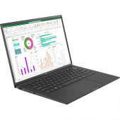 LG gram 14ZT90P-G.AM32U1 14" Thin Client Notebook - WUXGA - 1920 x 1200 - Intel Core i3 11th Gen i3-1115G4 Dual-core (2 Core) 3 GHz - 8 GB Total RAM - 256 GB SSD - Black - Intel Chip - Windows 10 IoT Enterprise - Intel UHD Graphics - In-plane Switchi