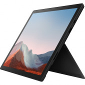 Microsoft Surface Pro 7+ Tablet - 12.3" - 8 GB RAM - 256 GB SSD - Windows 10 Pro - Matte Black - TAA Compliant - Intel Core i5 11th Gen i5-1135G7 Quad-core (4 Core) 4.20 GHz microSDXC Supported - 2736 x 1824 - PixelSense Display - 5 Megapixel Front C