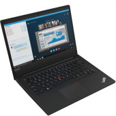 Lenovo ThinkPad E490 20N8001MUS 14" Notebook - 1366 x 768 - Core i3 i3-8145U - 8 GB RAM - 500 GB HDD - Black - Windows 10 Pro 64-bit - Intel UHD Graphics 620 - Twisted nematic (TN) - English (US) Keyboard - Bluetooth 20N8001MUS