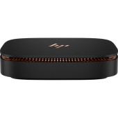 HP Elite Slice G2 Desktop Computer - Intel Core i5 i5-7500T Quad-core (4 Core) 2.70 GHz - 8 GB RAM DDR4 SDRAM - 128 GB SSD - Ultra Small - Sparkle Black - 90 W 2U5A7AW#ABA