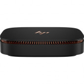 HP Elite Slice G2 Desktop Computer - Intel Core i7 7th Gen i7-7700T Quad-core (4 Core) 2.90 GHz - 16 GB RAM DDR4 SDRAM - 128 GB SSD - Ultra Small - Sparkle Black - Windows 10 Pro - Intel HD Graphics 630 - 90 W 2U5E6AW#ABA