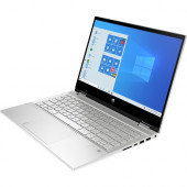 HP Pavilion x360 14-dw1000 14-dw1010nr 14" Touchscreen Convertible 2 in 1 Notebook - Full HD - 1920 x 1080 - Intel Core i5 11th Gen i5-1135G7 Quad-core (4 Core) - 12 GB Total RAM - 256 GB SSD - Natural Silver - Intel Chip - Windows 10 Home - Intel Ir