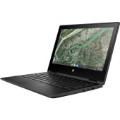 HP Chromebook x360 11MK G3 EE 11.6" Touchscreen Rugged Convertible 2 in 1 Chromebook - HD - 1366 x 768 - ARM Cortex A73 Octa-core (8 Core) 2 GHz + Cortex A53 2 GHz - 8 GB Total RAM - 64 GB Flash Memory - MediaTek MT8183 Chip - Chrome OS - ARM Mali-G7
