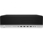 HP EliteDesk 800 G4 Desktop Computer - Intel Core i5 8th Gen i5-8500 3 GHz - 8 GB RAM DDR4 SDRAM - 256 GB SSD - Small Form Factor - Windows 10 Pro 64-bit - Intel UHD Graphics 630 - DVD-Writer 5GQ66US#ABA