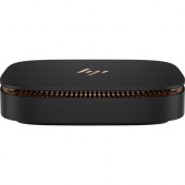 HP Elite Slice G2 Desktop Computer - Intel Core i5 7th Gen i5-7500T 2.70 GHz - 8 GB RAM DDR4 SDRAM - 128 GB SSD - Ultra Small - Sparkle Black - Windows 10 IoT Enterprise 64-bit - Intel HD Graphics 630 - English Keyboard 5UF54UT#ABA