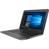 HP Stream 11 Pro G5 11.6" Touchscreen Netbook - 1366 x 768 - Intel Pentium Silver N5000 Quad-core (4 Core) 1.10 GHz - 4 GB Total RAM - 128 GB Flash Memory - Windows 10 Pro - Intel UHD Graphics 605 - In-plane Switching (IPS) Technology, BrightView - E