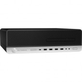 HP EliteDesk 800 G5 Desktop Computer - Intel Core i7 9th Gen i7-9700 3 GHz - 8 GB RAM DDR4 SDRAM - 256 GB SSD - Small Form Factor - Refurbished - Windows 10 Pro 64-bit - Intel UHD Graphics 630 - DVD-Writer 7LL87UTR#ABA