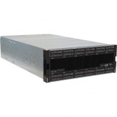 Lenovo ThinkSystem SR950 7X13A00BNA 4U Rack Server - 2 x Xeon Platinum 8176M - 3 TB RAM HDD - 20 TB (2 x 400 GB) SSD, (5 x 3.84 TB) SSD - 12Gb/s SAS, Serial ATA Controller - 8 Processor Support - 0, 1, 5, 6, 10, 50, 60, JBOD RAID Levels - Matrox G200 16 M