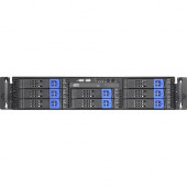 Tyan Tank TA26 B5380T26V8HR Barebone System - 2U Rack-mountable - Intel 5000X Chipset - Socket J LGA-771 - 2 x Processor Support - 16 GB DDR2 SDRAM DDR2-667/PC2-5300 Maximum RAM Support - Serial ATA/300 RAID Supported Controller - ATI ES1000 32 MB Integra