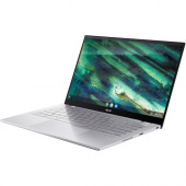 Asus Chromebook Flip C436 C436FA-GE599T-W-S 14" Touchscreen Chromebook - Full HD - 1920 x 1080 - Intel Core i5 10th Gen i5-10210U Quad-core (4 Core) 1.60 GHz - 16 GB RAM - 512 GB SSD - Aerogel White - Intel Chip - Chrome OS with Chrome Enterprise Upg