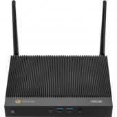Asus Chromebox CHROMEBOX4-F5050U Desktop Computer - Intel Core i5 10th Gen i5-10210U 1.60 GHz - 8 GB RAM DDR4 SDRAM - 256 GB M.2 PCI Express SSD - Gun Metal - Intel SoC - Chrome OS - Intel UHD Graphics DDR4 SDRAM - IEEE 802.11ax CHROMEBOX4-F5050U