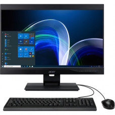 Acer Veriton Z4880G All-in-One Computer - Intel Core i5 11th Gen i5-11400 Hexa-core (6 Core) 2.60 GHz - 16 GB RAM DDR4 SDRAM - 512 GB PCI Express SSD - 23.8" Full HD 1920 x 1080 - Desktop - Windows 10 Pro 64-bit - DVD-Writer - IEEE 802.11ax - 135 W D