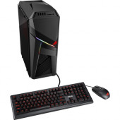 Asus Strix GL12CX-DB763 Gaming Desktop Computer - Core i7 i7-9700K - 16 GB RAM - 1 TB HDD - 512 GB SSD - Tower - Iron Gray - Windows 10 64-bit - NVIDIA GeForce RTX 2060 6 GB - DVD-Writer - Wireless LAN - Bluetooth GL12CX-DB763