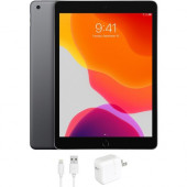 Ereplacements Refurbished Apple iPad 7 (7th Gen, 2019), 32GB, WiFi, Space Gray, 1 Year Warranty from eReplacements - (A2197, IPAD7SG32, MW742LL/A) - Apple A10 Fusion SoC - 2160 x 1620 - Retina Display, In-plane Switching (IPS) Technology Display - 1.2 Meg
