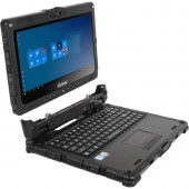 Getac K120 12.5" Touchscreen Rugged 2 in 1 Notebook - Full HD - 1920 x 1080 - Intel Core i5 (8th Gen) i5-8250U 1.60 GHz - 16 GB RAM - 256 GB SSD - Black - Windows 10 Pro - Intel UHD Graphics 620 - In-plane Switching (IPS) Technology, LumiBond - IEEE 