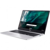 Acer Chromebook 315 CB315-4H CB315-4H-C2JF 15.6" Chromebook - Full HD - 1920 x 1080 - Intel Celeron N5100 Quad-core (4 Core) 1.10 GHz - 4 GB Total RAM - 32 GB Flash Memory - Pure Silver - Chrome OS - Intel UHD Graphics - In-plane Switching (IPS) Tech