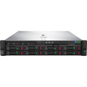 HPE ProLiant DL380 G10 2U Rack Server - 1 x Intel Xeon Gold 6234 3.30 GHz - 32 GB RAM - Serial ATA Controller - 2 Processor Support - 1.54 TB RAM Support - Up to 16 MB Graphic Card - 10 Gigabit Ethernet - 8 x SFF Bay(s) - Hot Swappable Bays - 1 x 800 W - 