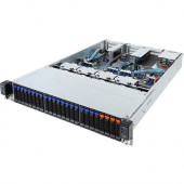 Gigabyte R281-N40 Barebone System - 2U Rack-mountable - Intel C621 Express Chipset - Socket P LGA-3647 - 2 x Processor Support - 128 GB DDR4 SDRAM DDR4-2933/PC4-23466 Maximum RAM Support - Serial ATA/600 RAID Supported Controller - ASPEED AST2500 Integrat