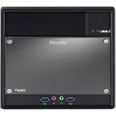 Shuttle XPC cube SH310R4 V2 Barebone System Small Form Factor - Intel H310 Chipset - Socket H4 LGA-1151 - Black Aluminum - 32 GB DDR4 SDRAM DDR4-2666/PC4-21300 Maximum RAM Support - Serial ATA/600 - Intel UHD Graphics Integrated - 3 x Total Bays - 1 5.25&