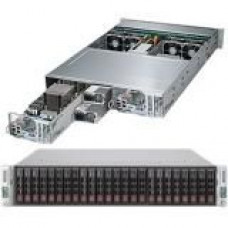 Supermicro SuperServer 2028TP-DTFR Barebone System - 2U Rack-mountable - Intel C612 Express Chipset - 2 Number of Node(s) - Socket LGA 2011-v3 - 2 x Processor Support - Black - 1 TB DDR4 SDRAM DDR4-2133/PC4-17000 Maximum RAM Support - Serial ATA/600 RAID 