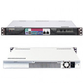 Supermicro SuperServer 5015B-MF Barebone System - Intel 3210 - LGA775 Socket - Xeon (Quad-core), Xeon (Dual-core) - 1333MHz, 1066MHz, 800MHz Bus Speed - 8GB Memory Support - Gigabit Ethernet, Gigabit Ethernet - 1U Rack SYS-5015B-MF