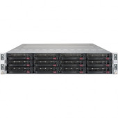 Supermicro SuperServer 5028TK-HTR-NF9 2U Rack Server - 1 x Xeon Phi 7290 - Serial ATA/600 Controller - 1 Processor Support - 0, 1, 5 RAID Levels - ASPEED AST2400 Graphic Card - Gigabit Ethernet - 3 x LFF Bay(s) - Hot Swappable Bays - 2 x 2000 W - Redundan