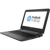 HP ProBook 11 EE G2 11.6" Touchscreen Netbook - 1366 x 768 - Intel Celeron 3855U Dual-core (2 Core) 1.60 GHz - 4 GB Total RAM - 500 GB HDD - Windows 10 Pro - Intel HD Graphics 510 - 9.75 Hours Battery Run Time - IEEE 802.11a/b/g/n/ac Wireless LAN Sta