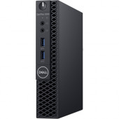 Dell OptiPlex 3000 3060 Desktop Computer - Core i5 i5-8500T - 8 GB RAM - 256 GB SSD - Micro PC - Windows 10 Pro 64-bit - English Keyboard - Wireless LAN - Bluetooth - TAA Compliance XKF5K