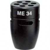 Sennheiser ME 34 Microphone - 40 Hz to 20 kHz - 26 dB - Electret Condenser - Gooseneck - Gold Plated 005061
