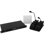Yamaha Revolabs Executive Elite 01-ELITEEXEC4-31GSA 4 Channel Wireless Microphone System - 1.92 GHz to 1.93 GHz Operating Frequency - 20 Hz to 20 kHz Frequency Response - 300 ft Operating Range 01-ELITEEXEC4-31GSA