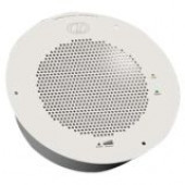 CyberData Ceiling Mountable Speaker - Gray White - 96 dB Sensitivity - Ceiling Mountable 011104