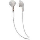Maxell EB-95 White Earbuds - Stereo - White - Wired - Earbud - Binaural - Outer-ear 190599