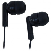 Ergoguys AVID AE-215 LIGHTWEIGHT 1 USE EARBUD WITH SILICONE EAR TIPS - Stereo - Black - Mini-phone - Wired - 32 Ohm - 20 Hz 20 kHz - Earbud - Binaural - In-ear - 5 ft Cable 1AE215HPBLKSTK