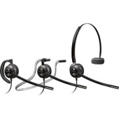 Plantronics Customer Service Headset - Mono - Proprietary - Wired - Over-the-head, Behind-the-neck, Over-the-ear - Monaural - Supra-aural - Noise Canceling - TAA Compliance 203194-01